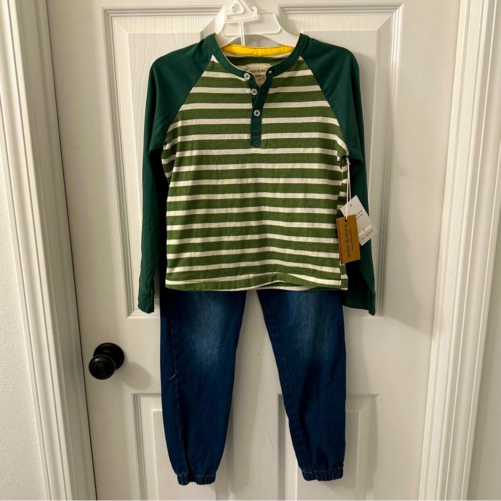 New Boys outfit Stitch & Stone